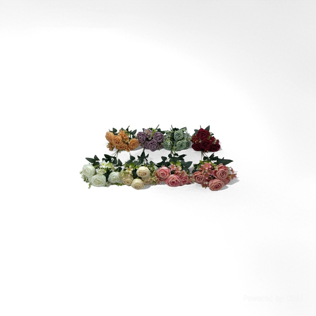 泡沫花/仿真花/假花/假花灯/塑料细节图