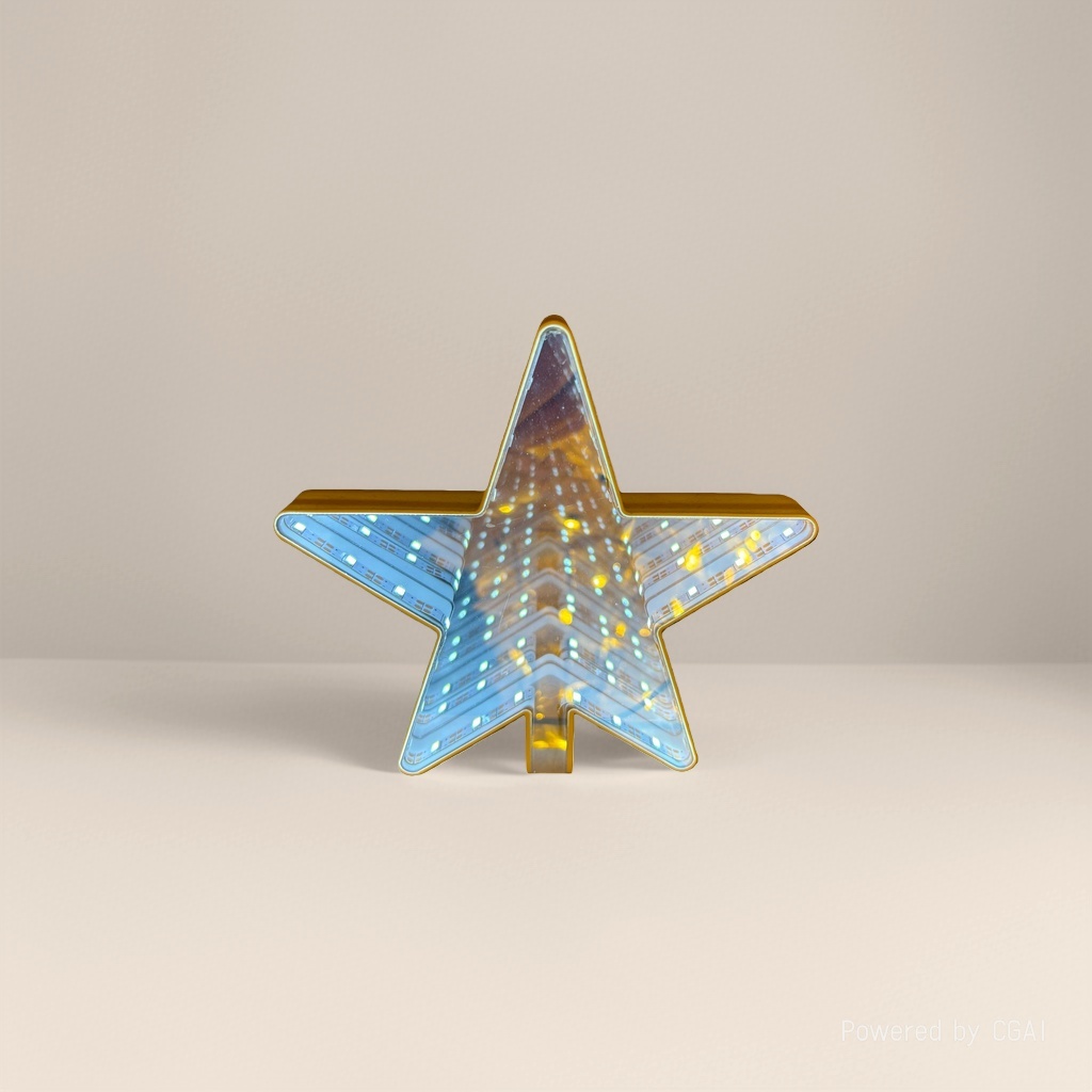 LED yellow star e-sports atmosphere magnetic attraction light box artificial flower decorative light party