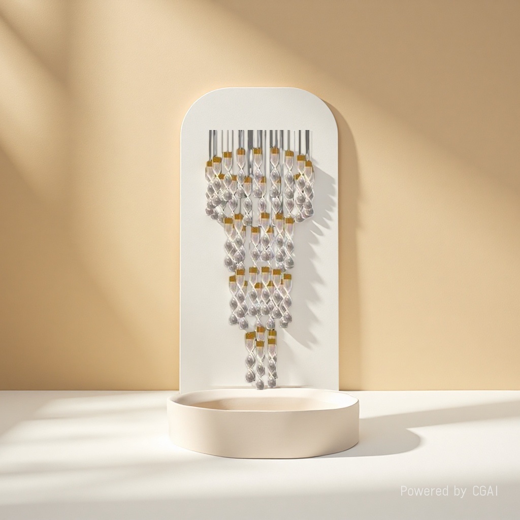 Nordic art transparent glass household small pendant lamps and Lantern Festival lighting fixtures Application Scenario