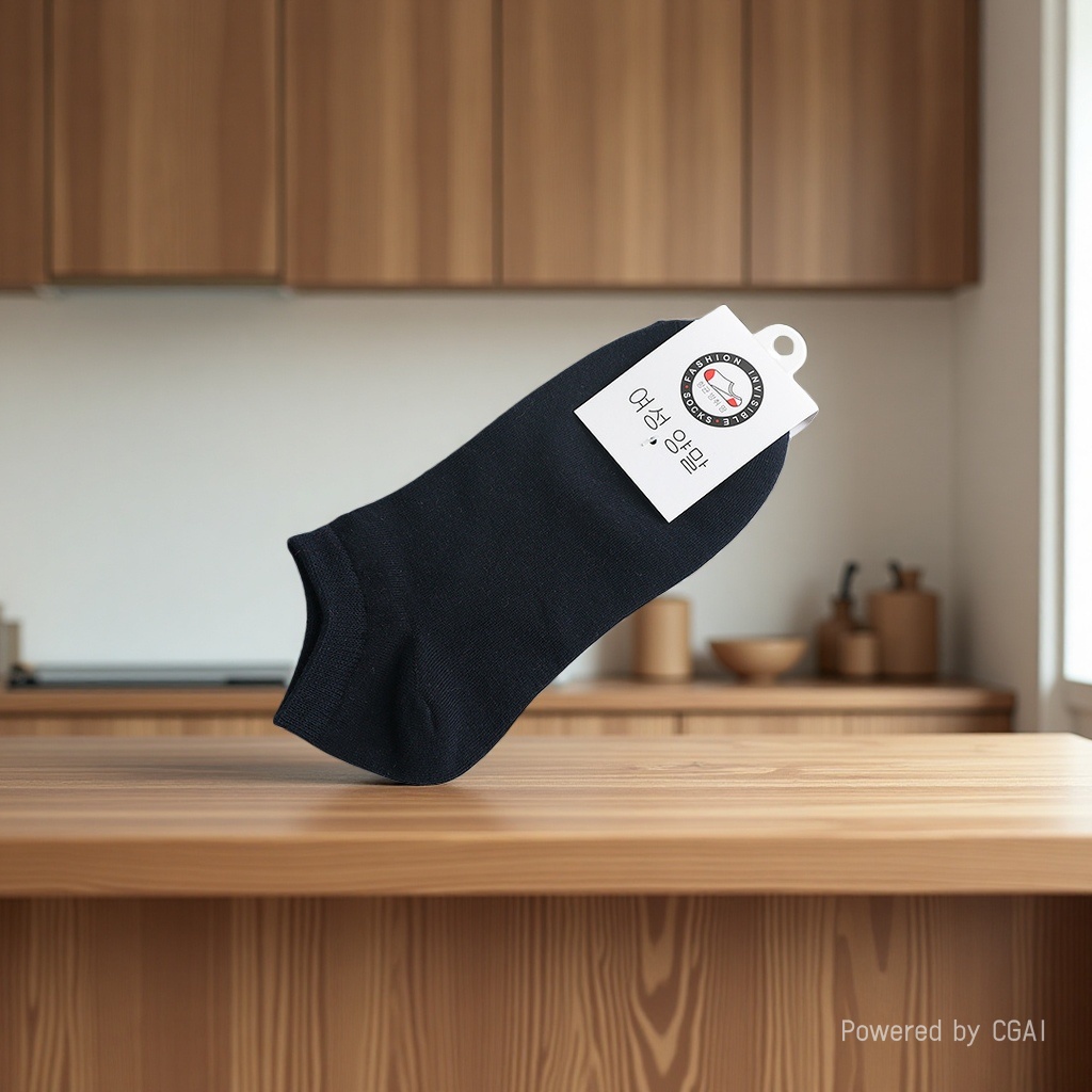 Sporty and casual cotton socks for men and women, trendy short yoga socks Specification image