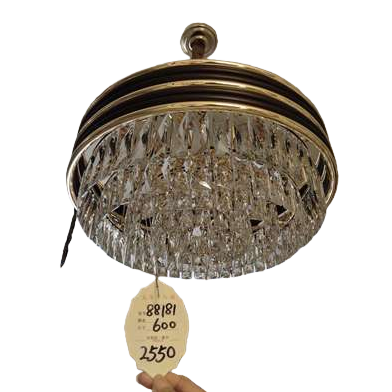 Opple Cool Lamp Golden frame crystal ceiling lamp lighting fixtures Item Picture