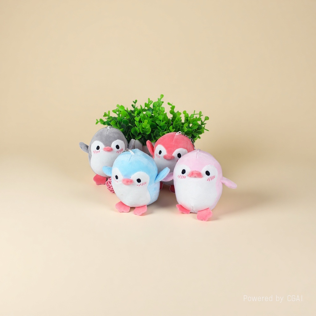 Wholesale of colorful penguin plush toys, plush dolls and dolls Application Scenario
