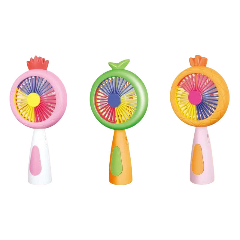 New high-appearance-level color portable handheld fan for students with silent charging Item Picture