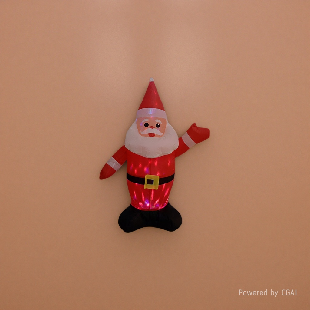 Cartoon inflatable toys, red glowing Santa Claus inflatable dolls, inflatable figures, clothing, large balloons, children's outdoor animal balloons Application Scenario