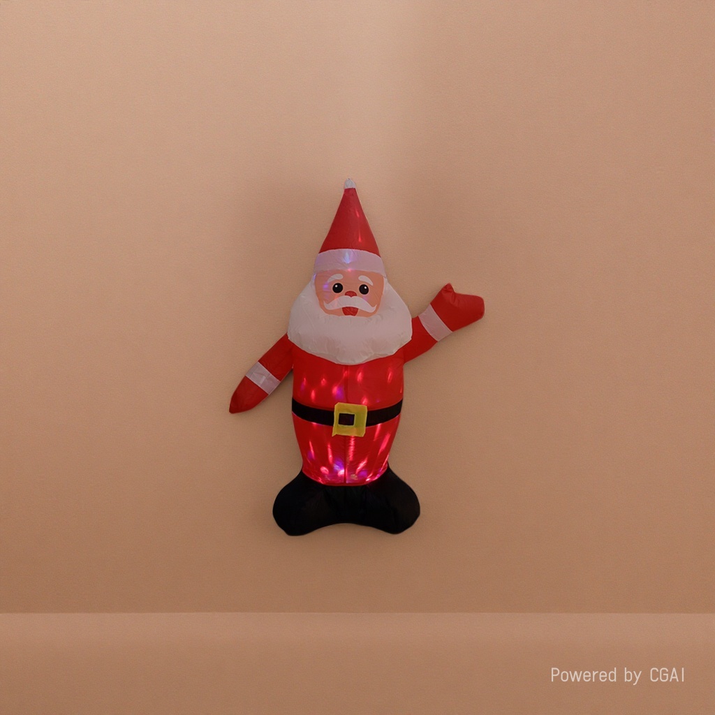Cartoon inflatable toys, red glowing Santa Claus inflatable dolls, inflatable figures, clothing, large balloons, children's outdoor animal balloons Specification image
