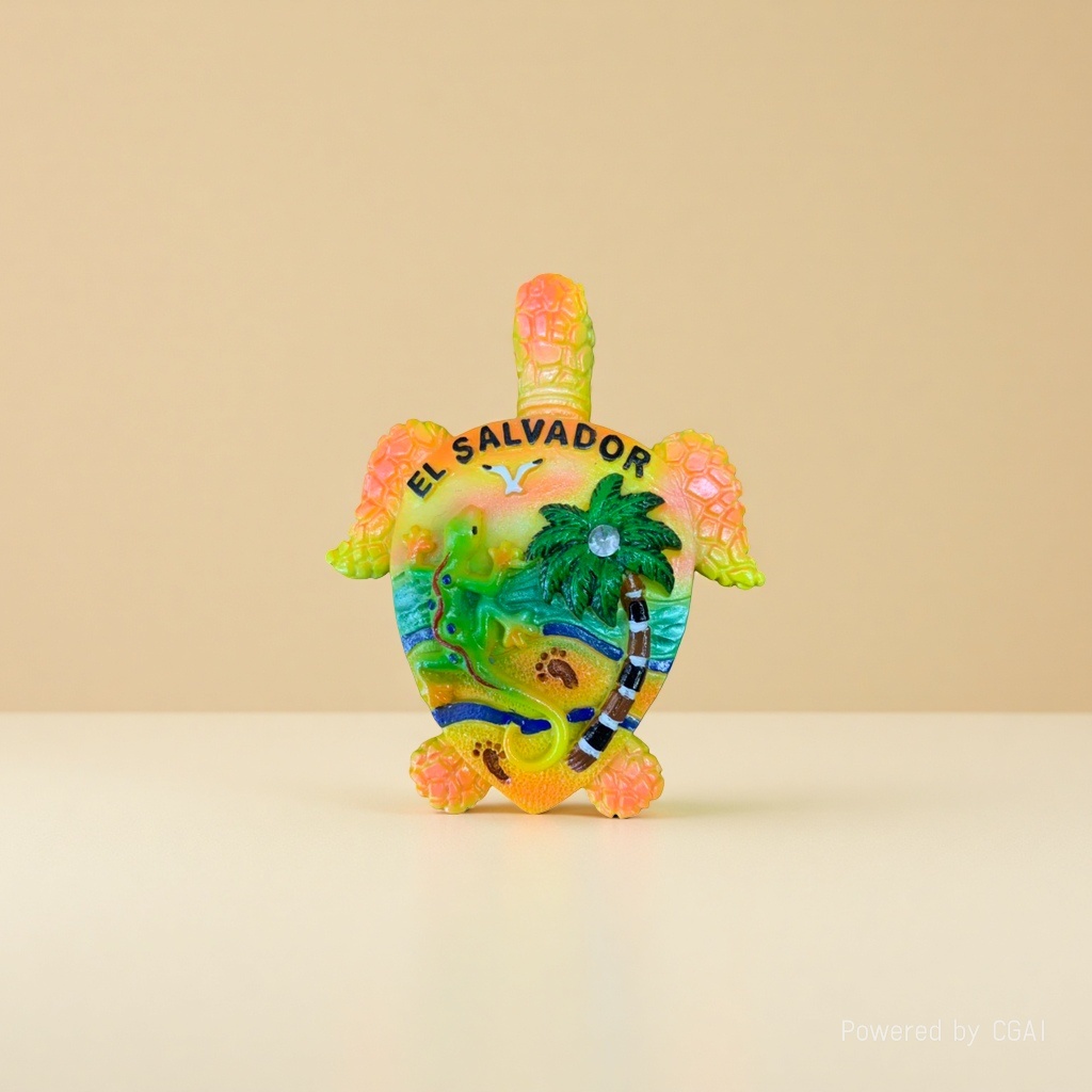 彩色海龟造型天然贝壳纪念品海螺珊瑚 冰箱贴冰箱贴冰箱贴冰箱贴定制