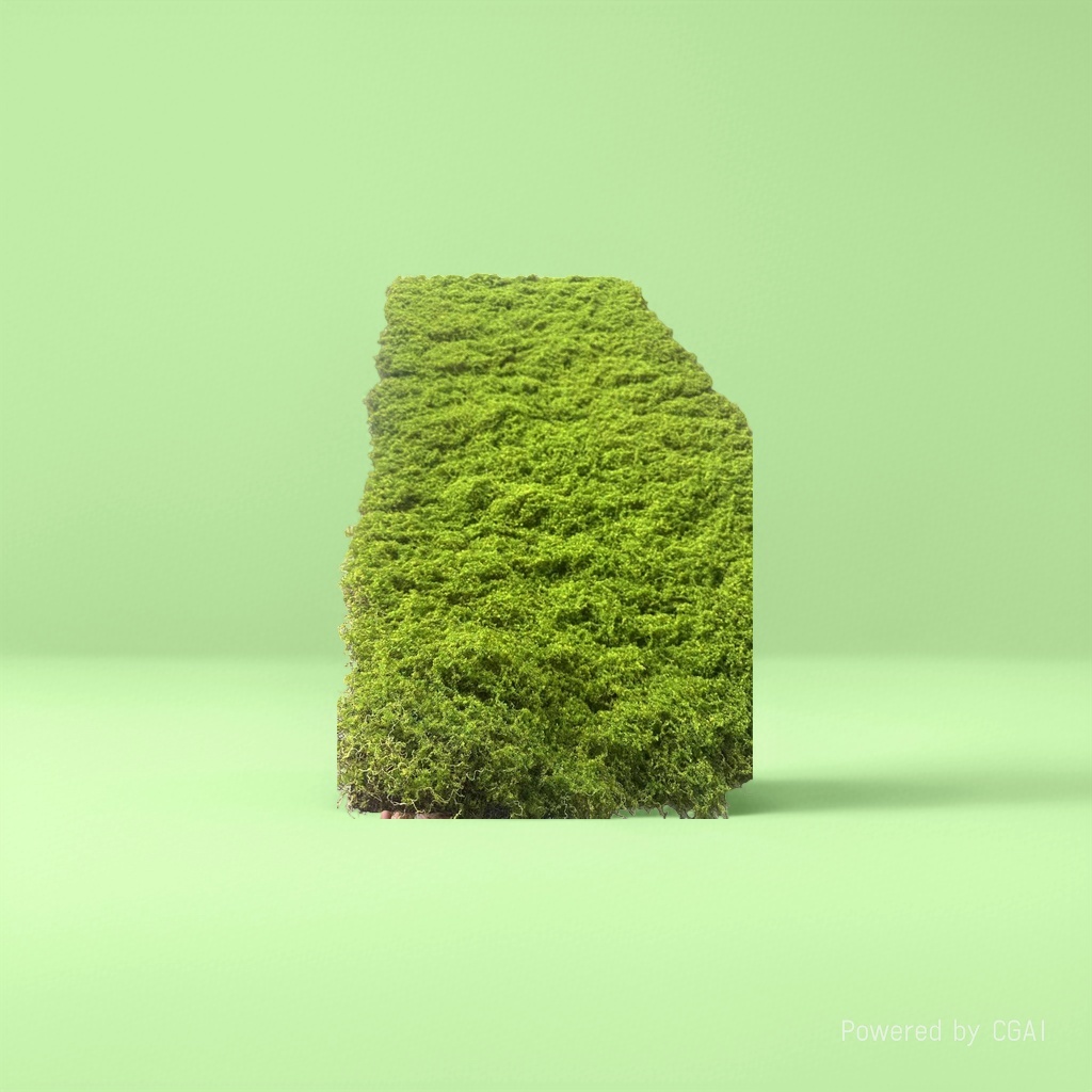 Green moss floor mat plastic 180g simulation plant micro-landscape
