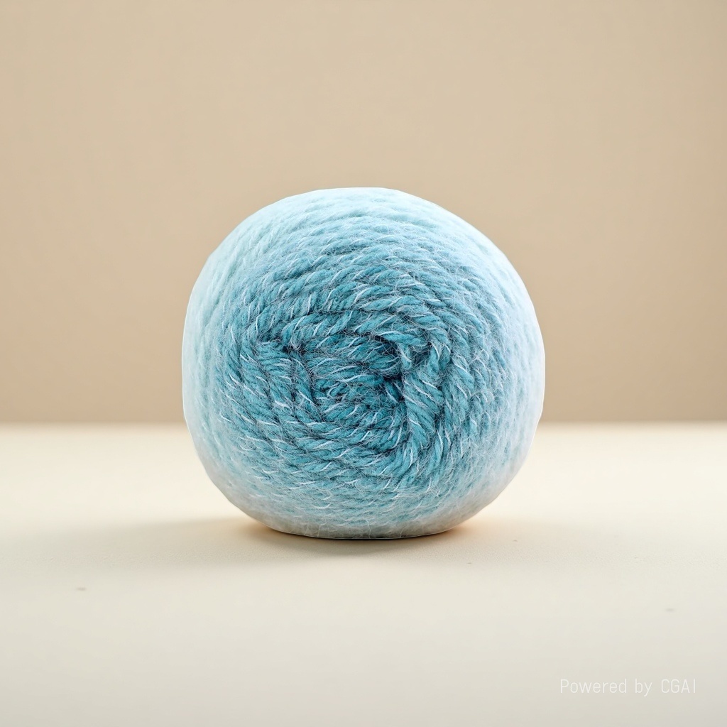 Light blue multi-color available yarns Application Scenario