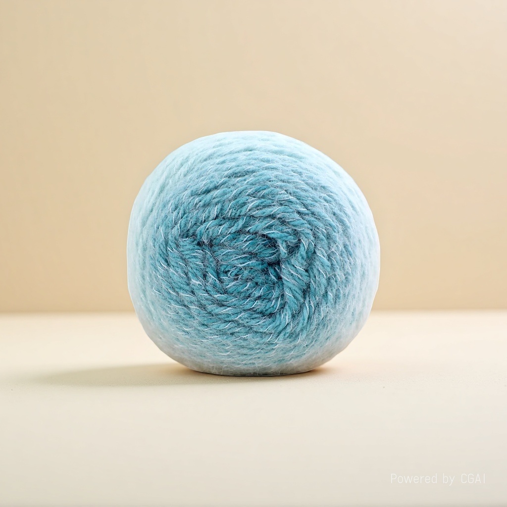 Light blue multi-color available yarns details Picture