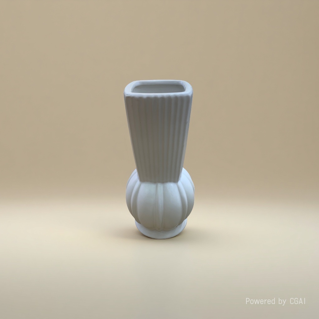 White striped creative ceramic vase, large tea vase, acrylic decorative vase Application Scenario
