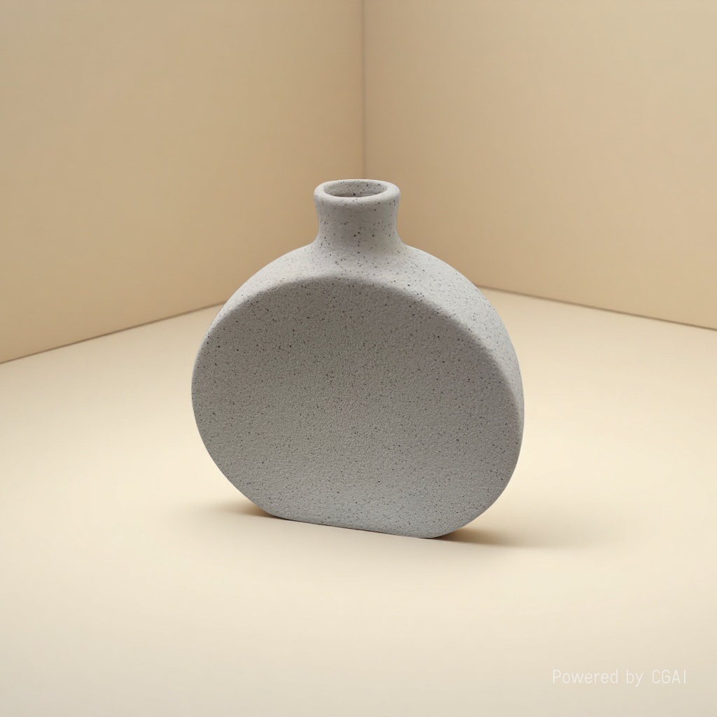 Grey gold textured creative ceramic vase, large tea vase, acrylic decorative vase 110453706 Application Scenario