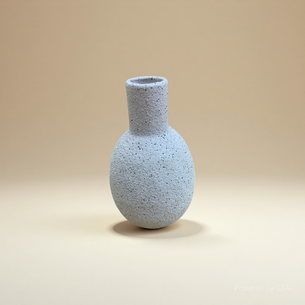 White spot texture creative ceramic vase, large tea vase, acrylic decorative vase