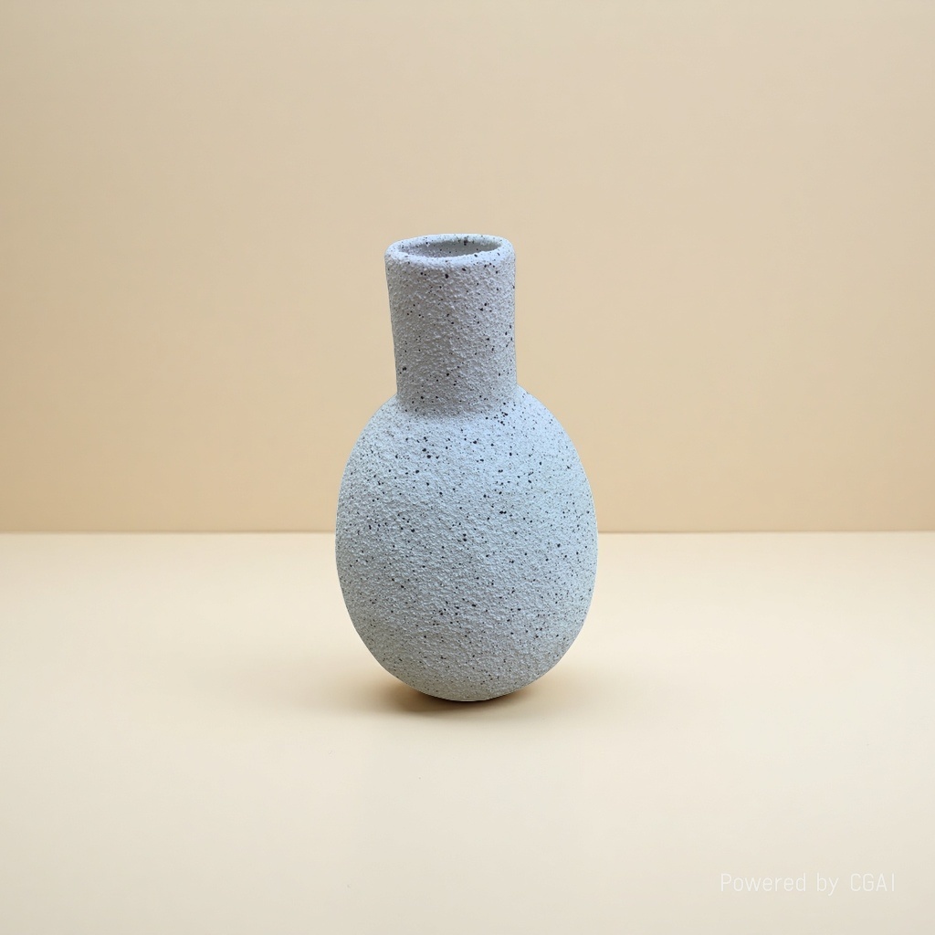 White spot texture creative ceramic vase, large tea vase, acrylic decorative vase Application Scenario