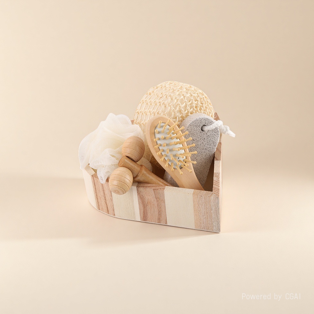 Bathroom gift box set of bath products, festival business gift, presenting bath sets details Picture