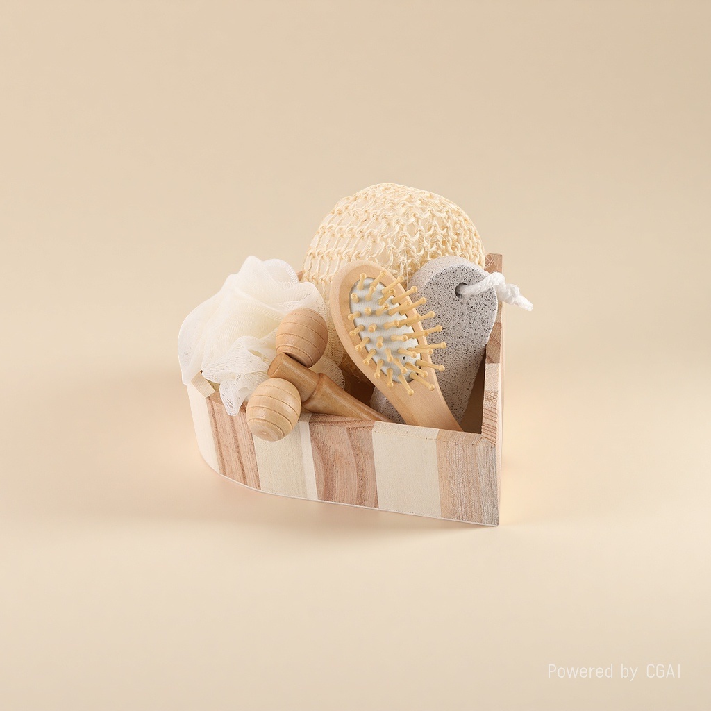 Bathroom gift box set of bath products, festival business gift, presenting bath sets Specification image