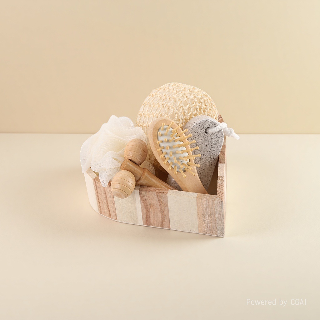 Bathroom gift box set of bath products, festival business gift, presenting bath sets Application Scenario