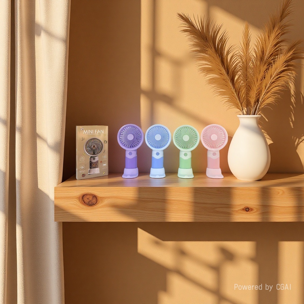 Mini colorful handheld hot-selling small fans, student handheld outdoor portable electric fans Application Scenario