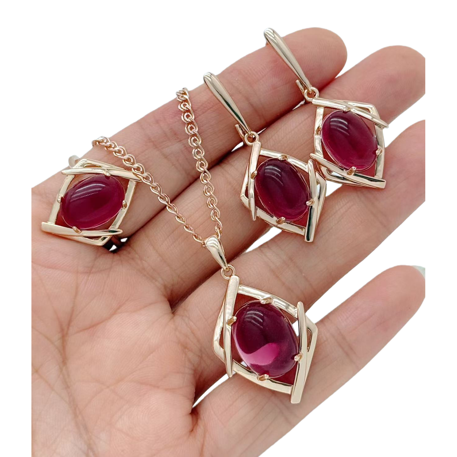 925 sterling silver crystal square earrings, cultivated diamond jewelry Item Picture