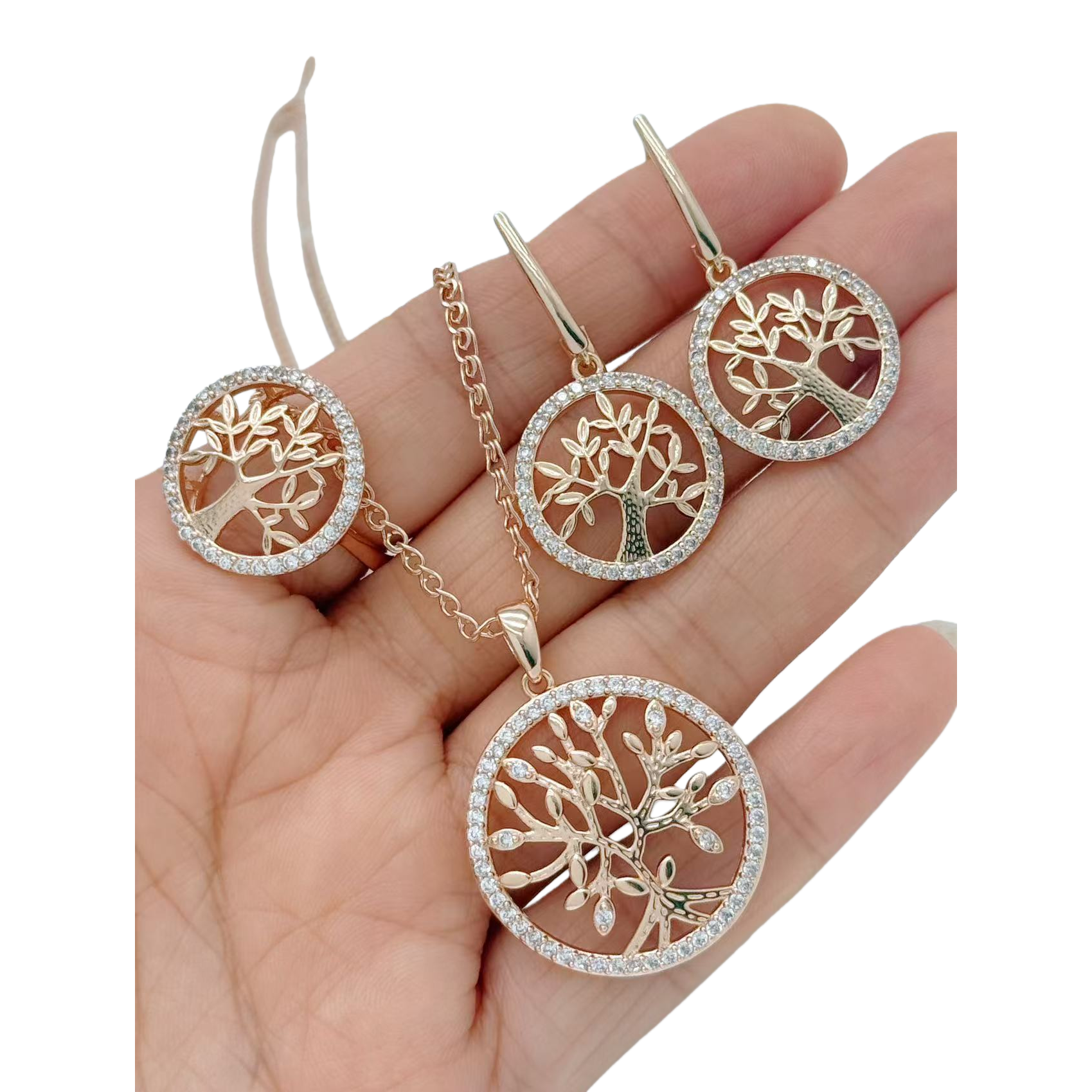 925 sterling silver crystal square earrings, cultivated diamond light luxury commuting accessories Item Picture