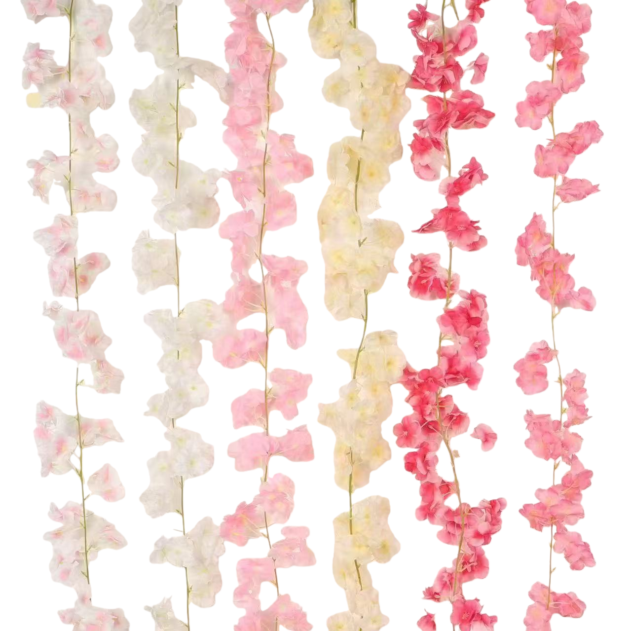 Pink, white, yellow, red artificial rattan rose, double-petal rattan woven everlasting flower gift Item Picture