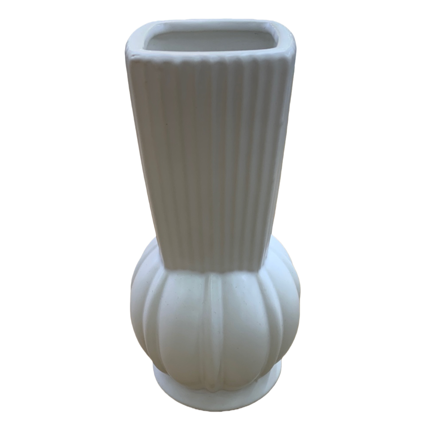 White striped creative ceramic vase, large tea vase, acrylic decorative vase Item Picture