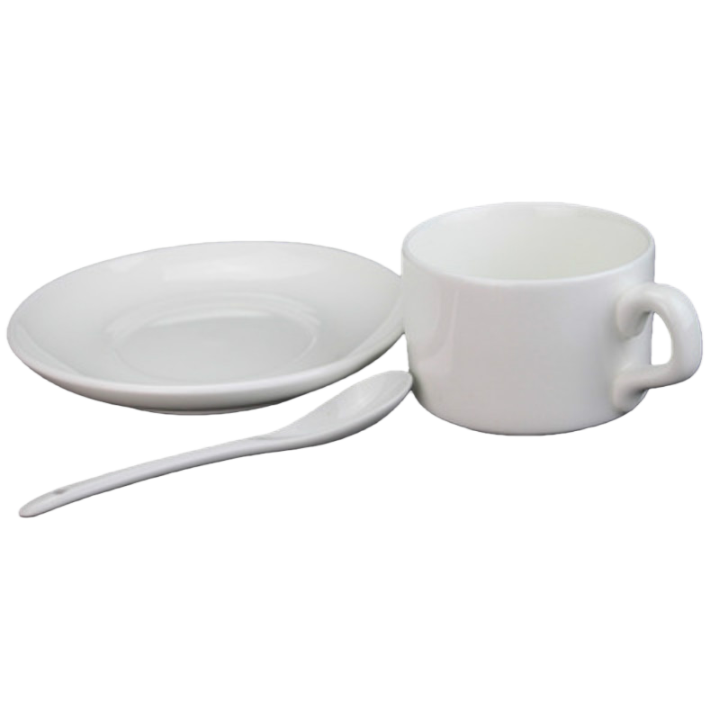 Wholesale of three-piece coffee cup sets, creative mugs and coffee cup sets Item Picture
