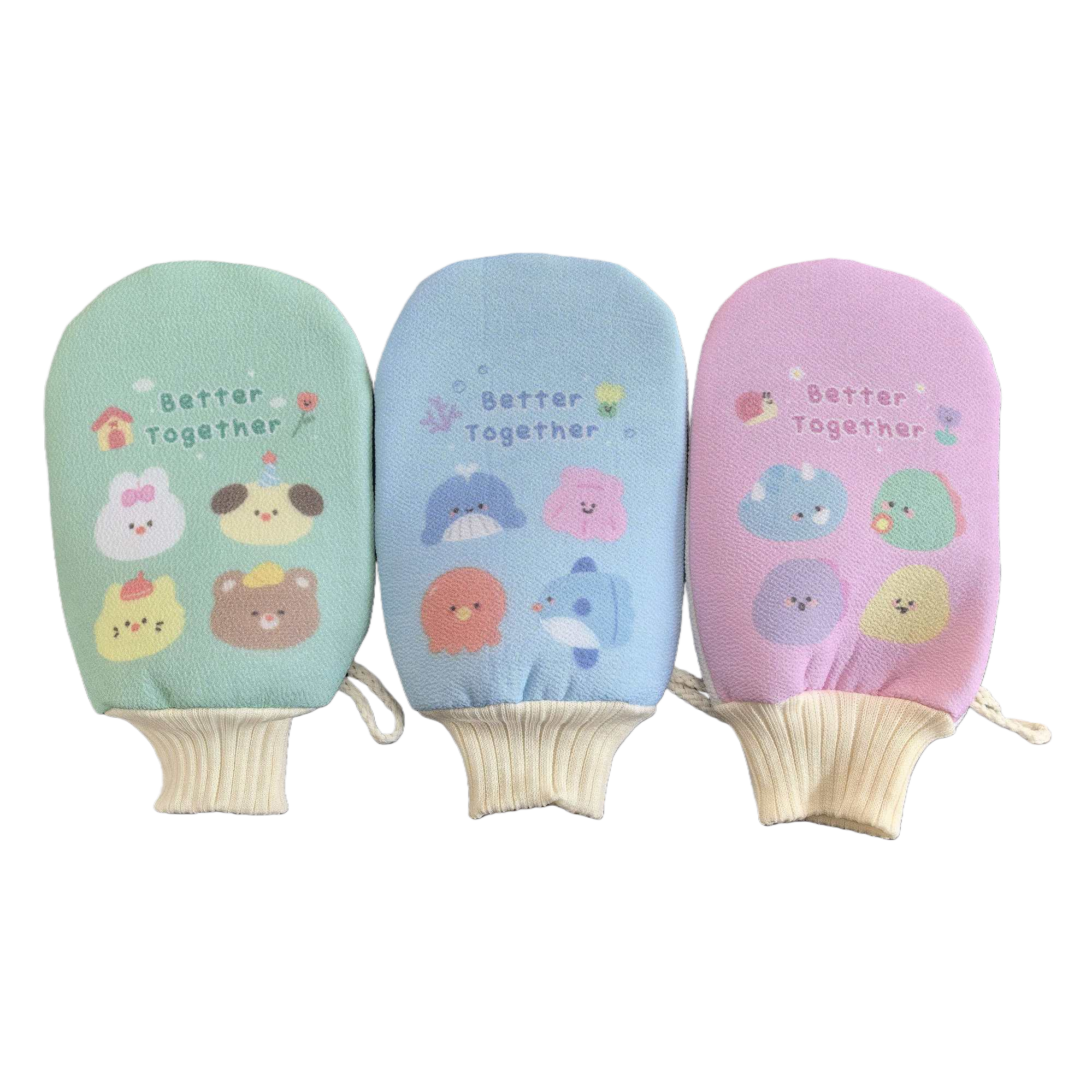 Color cartoon cute pattern series washtowel