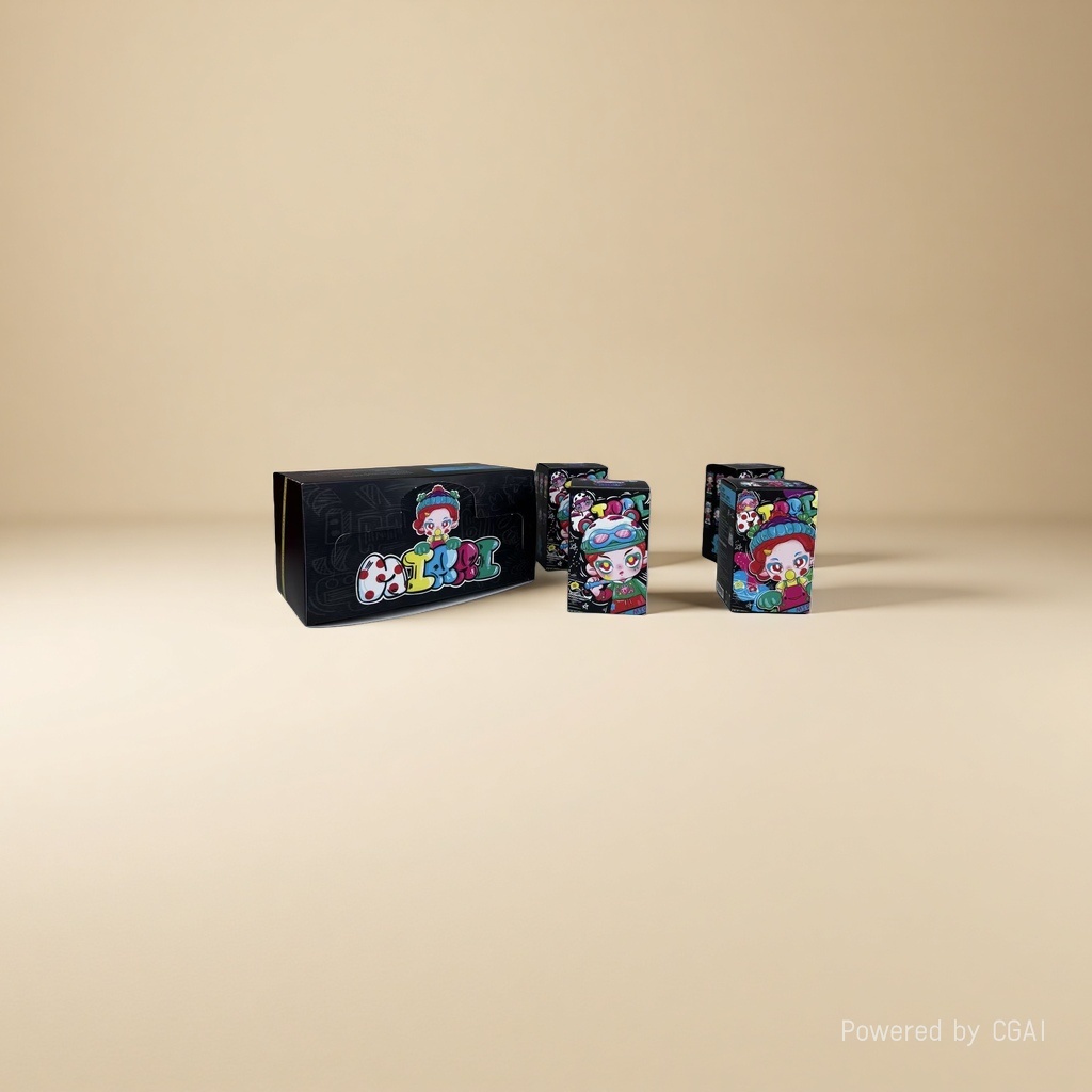 The Clown mirri blind box figurine blind box Application Scenario