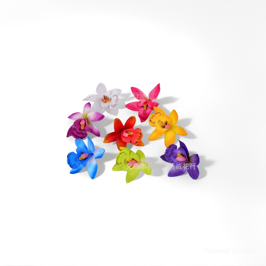 泡沫花/仿真花/假花花杆/假花/塑料细节图