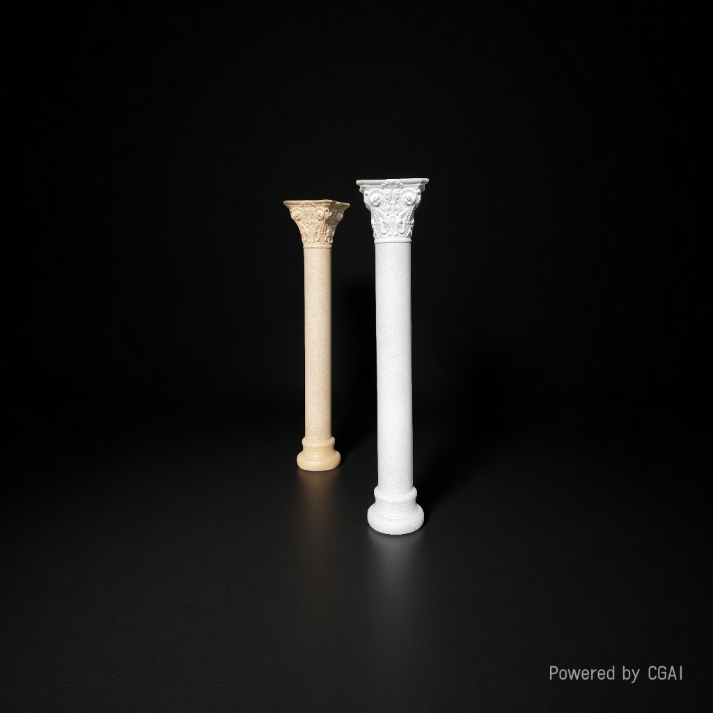 Garden ornaments, home decoration props, plastic Roman Columns, road guides, decorative columns, plastic flower pot stands details Picture