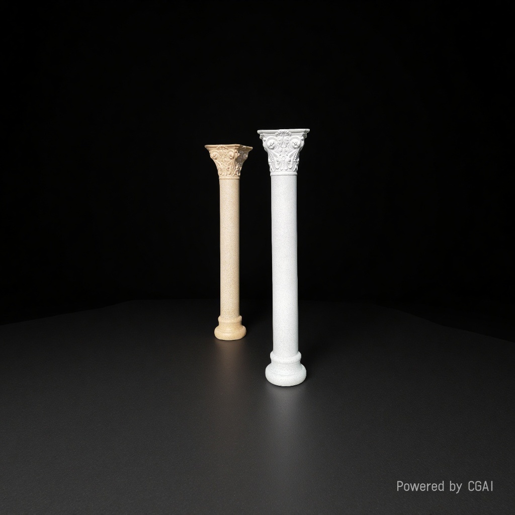 Garden ornaments, home decoration props, plastic Roman Columns, road guides, decorative columns, plastic flower pot stands