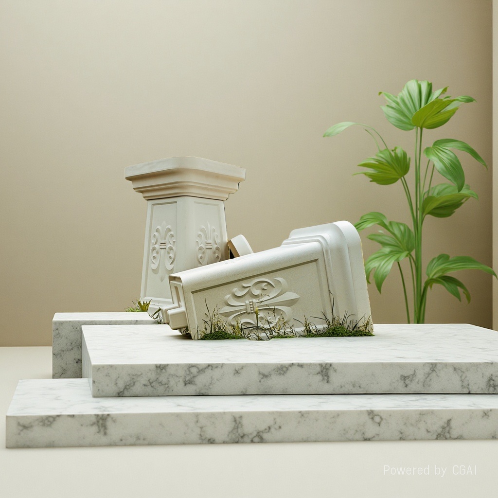 Roman Columns, square piers, Roman Columns, square Roman Columns, wedding props, wedding guides, flower POTS, plastic flower POTS Specification image