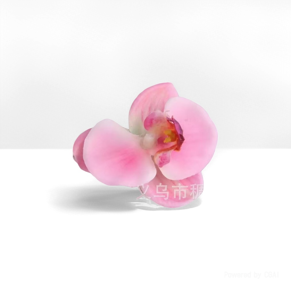 Orchid family plant pink orchid petal plant blind box Green plant artificial tree mint potted plant blind box details Picture