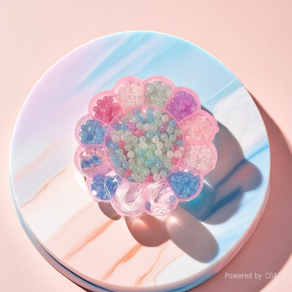 水晶手工串/珠子/琉璃珠/散珠/串珠细节图