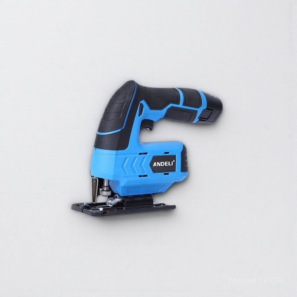 ANDELI small lithium battery curved saw, household portable rechargeable woodworking saw, micro arc cutting, double-line saw