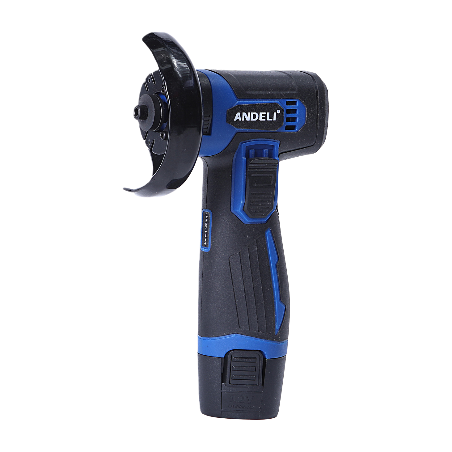 ANDELI 3" Lithium battery grinding machine, micro lithium battery Angle grinder, built-in battery-rechargeable grinding machine, portable rust removal, polishing and cutting tool Item Picture