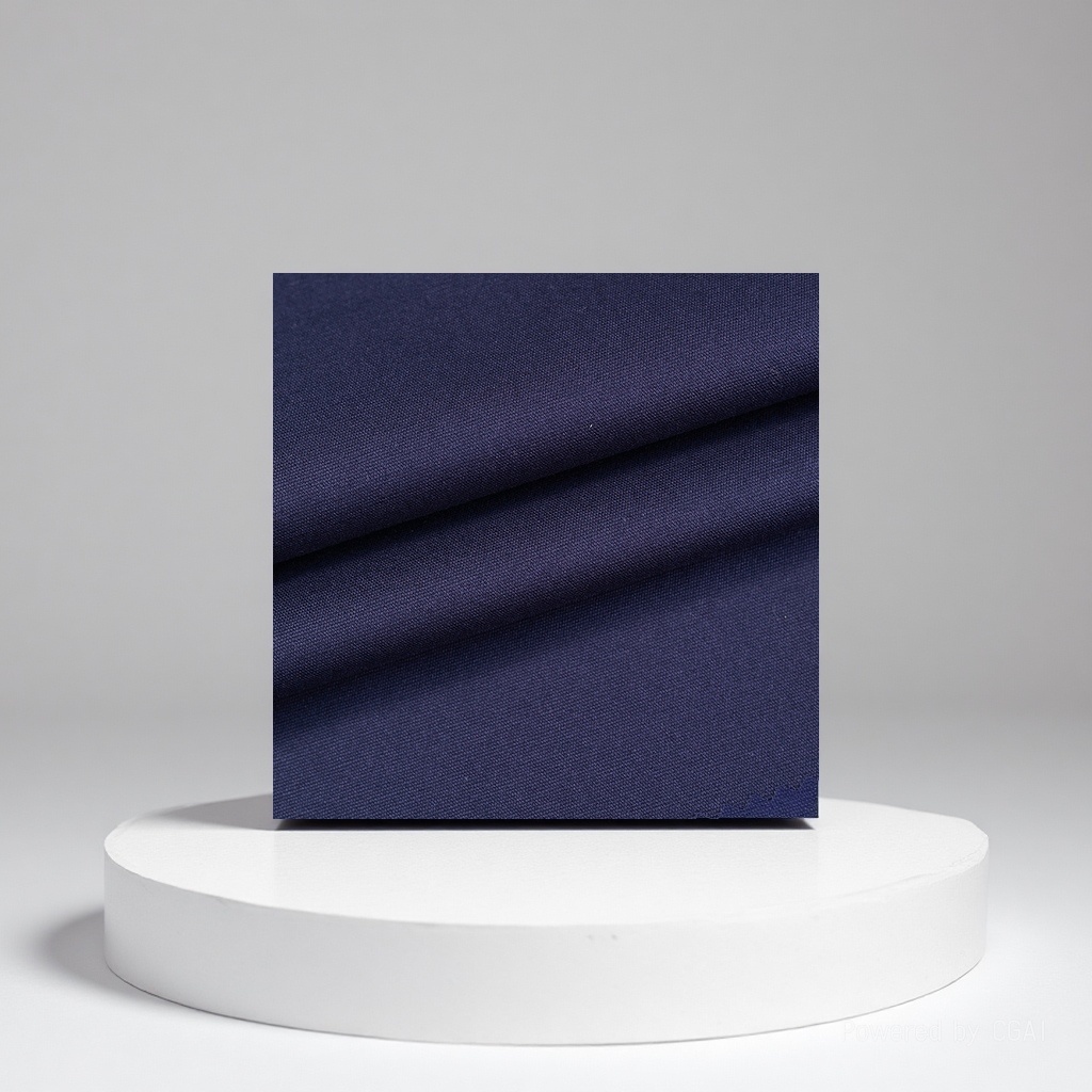 Dark blue other cotton fabrics, high-count cotton fabric for clothing and home textiles