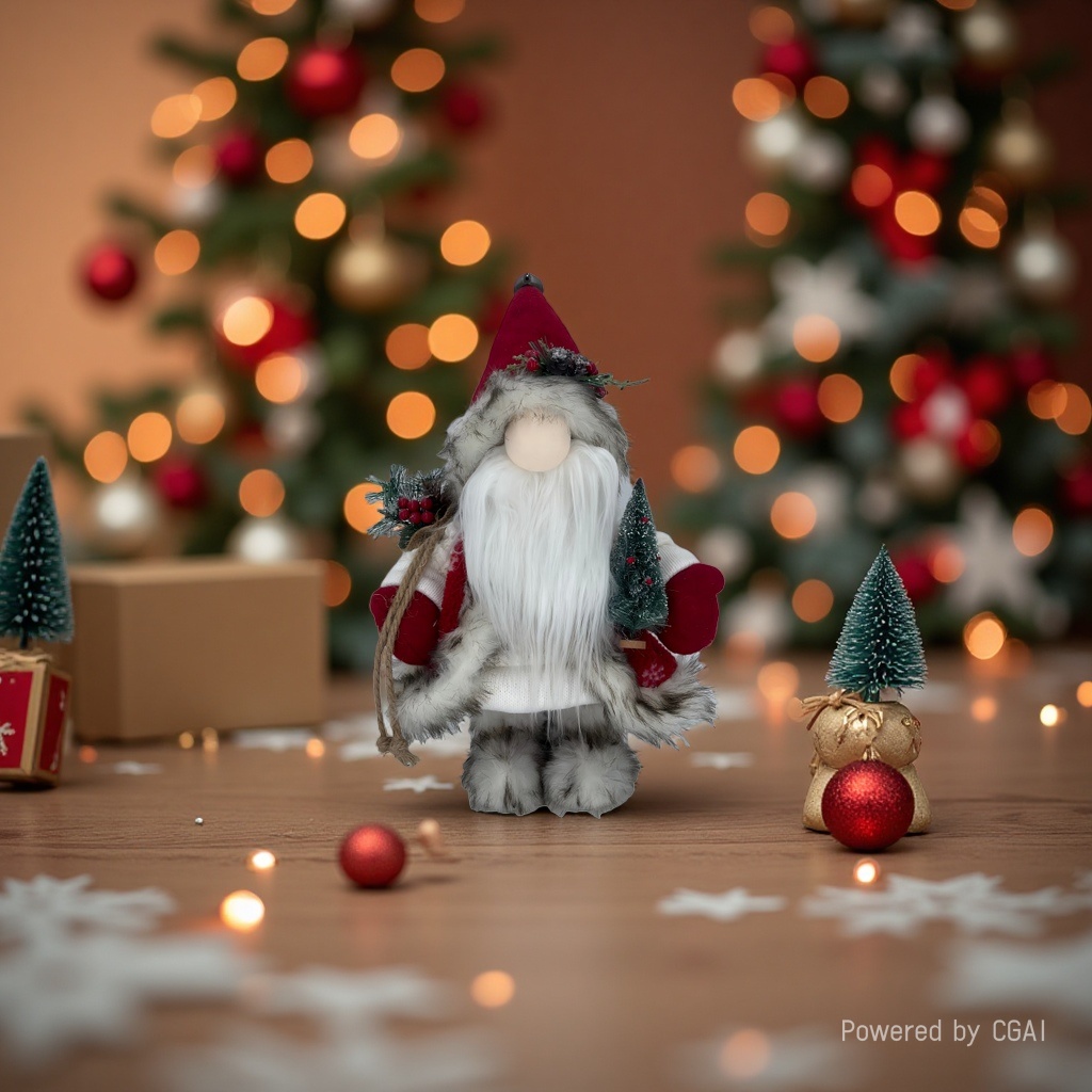 ZURU red hat Santa Claus doll, Christmas dwarf, Christmas gnome decorative item Application Scenario