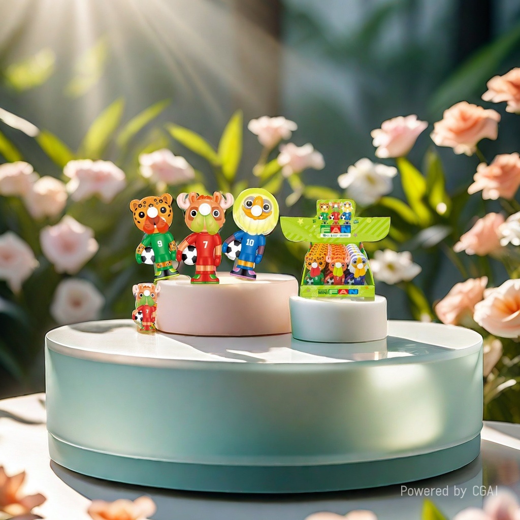 Canned Fish AI electronic toys, colorful cartoon animals, palm pressure fans, flashing elastic balls, keyboard pendants, plush toys