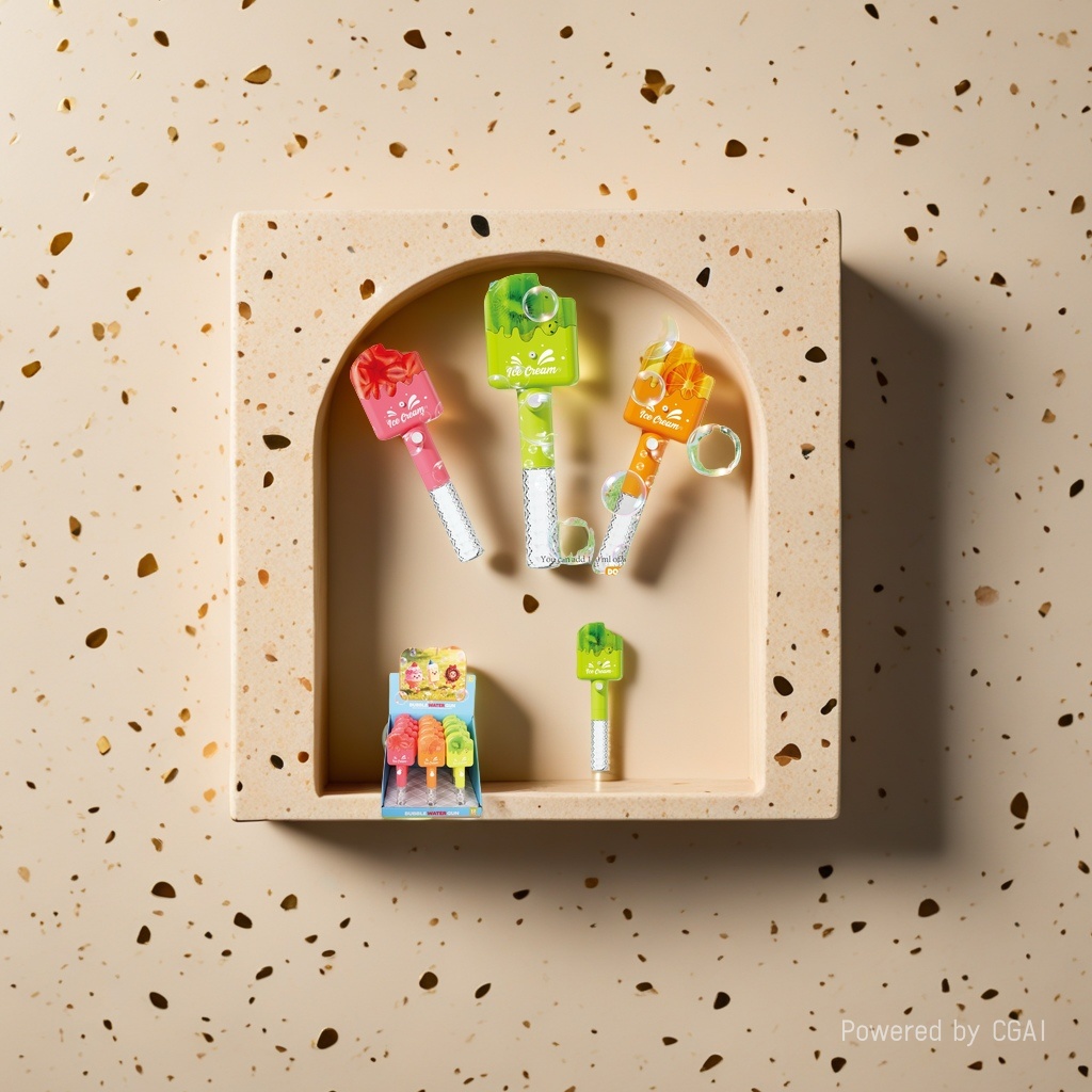 ويحتوي على مروحة صغيرة ذات ثلاث نكهة من الفراولة البرتقال Specification image