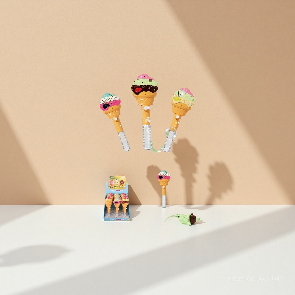 المثلجات الملونة، فقاعة فقاعة، مروحة صغيرة 123618650 Application Scenario