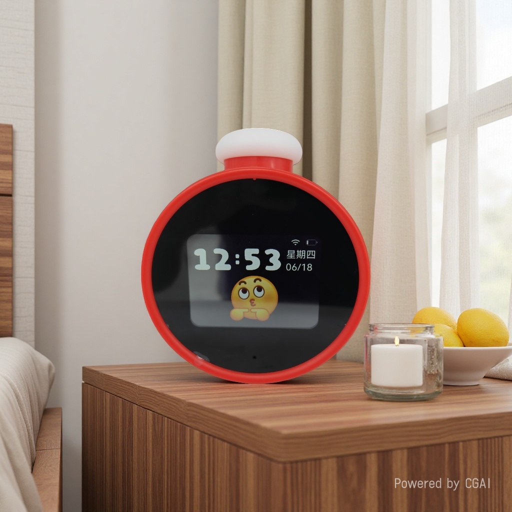 Ai time manager alarm clock, synchronized teaching materials, voice interaction, Ai large model, WiFi network connection, multi-country translation, oral practice, story, music, intelligent alarm clock Application Scenario