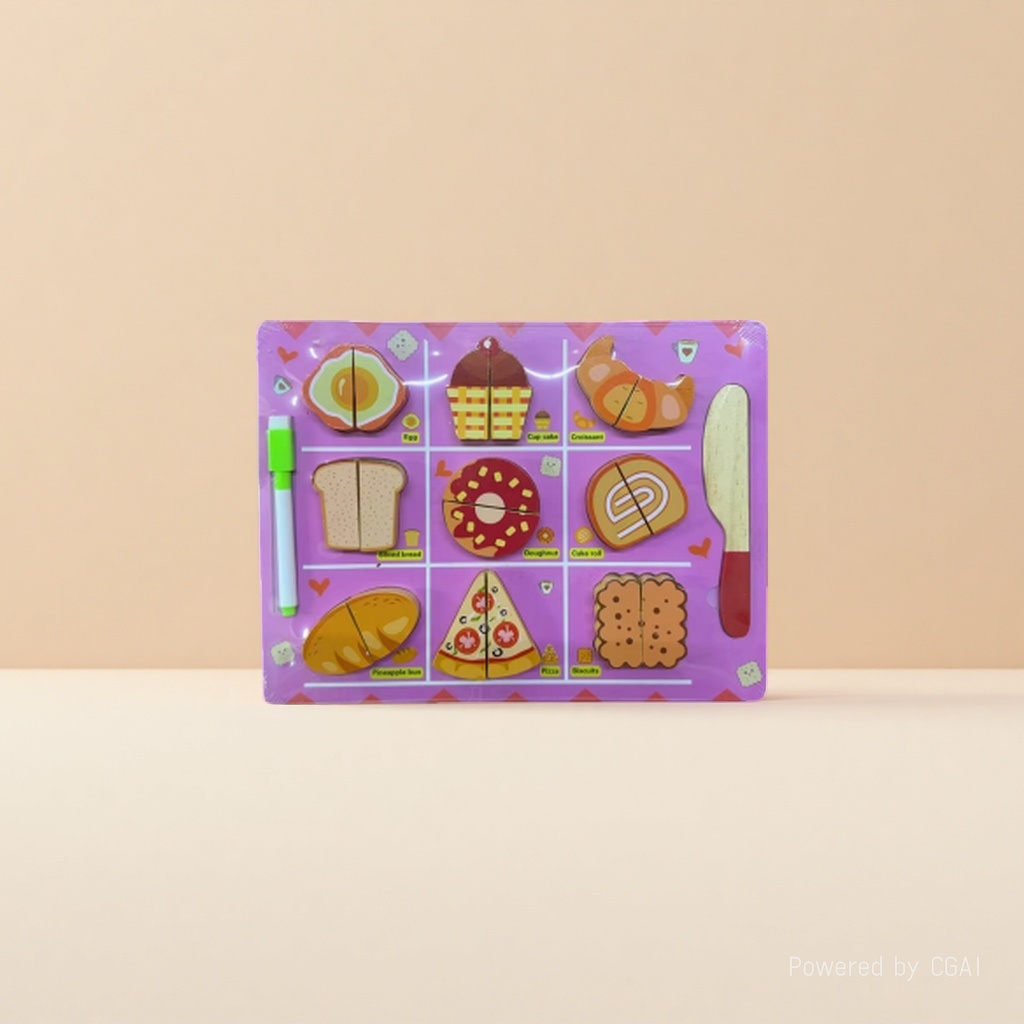 The pink children's Chaser board kitchen toys are safe and non-toxic Application Scenario