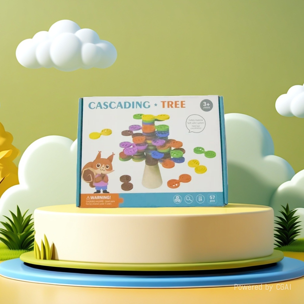 Lego colorful building block tree toys, Lego building block toys, colorful educational building block type Jenga Application Scenario