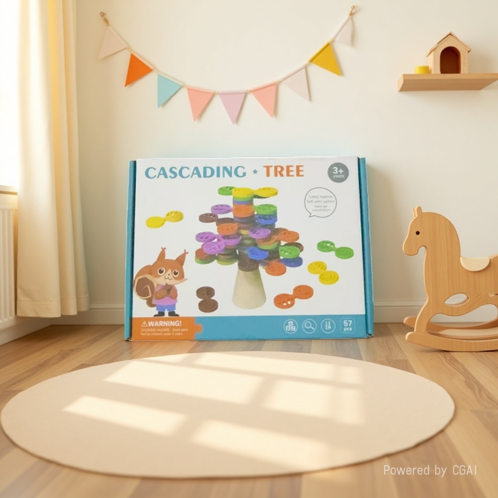 Lego colorful building block tree toys, Lego building block toys, colorful educational building block type Jenga details Picture