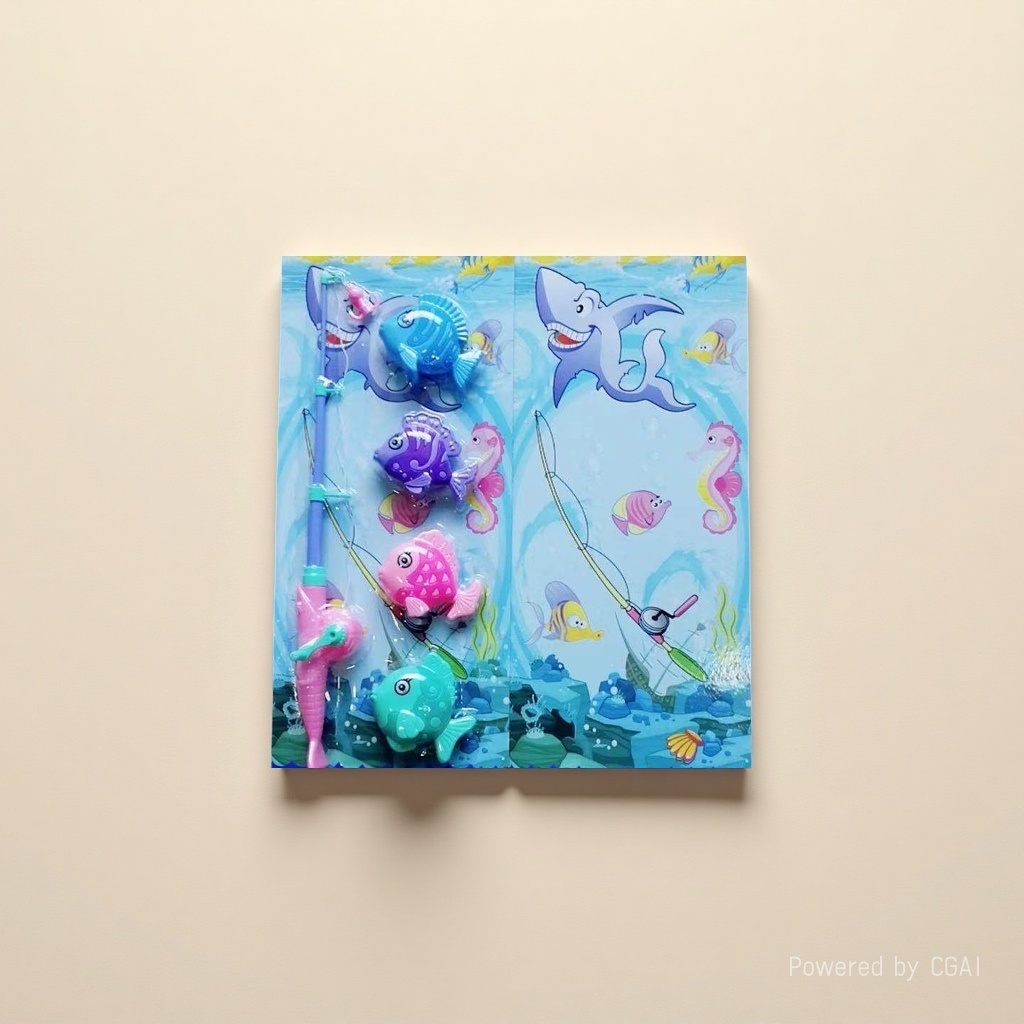 钓鱼/钓鱼玩具/钓鱼玩具套装/生日礼物产品图