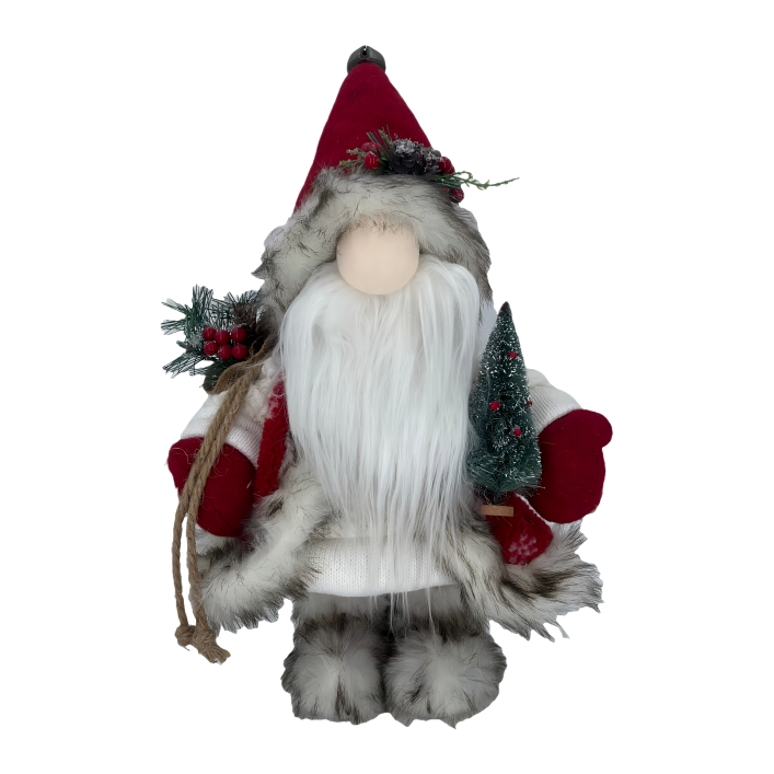 ZURU red hat Santa Claus doll, Christmas dwarf, Christmas gnome decorative item Item Picture