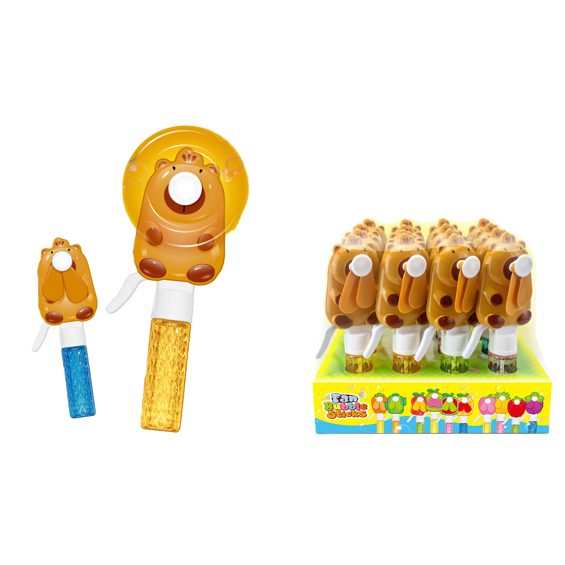 عصا فقاعة على شكل دببة صغيرة Item Picture