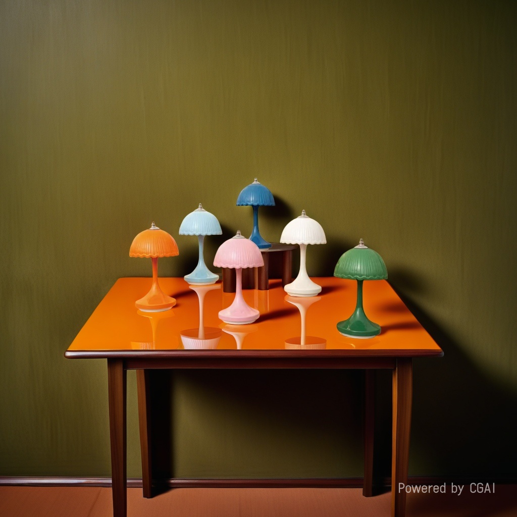Ceramic bamboo woven creative desk lamp, colorful eye-protecting study lamp, home decoration desk lamp Specification image