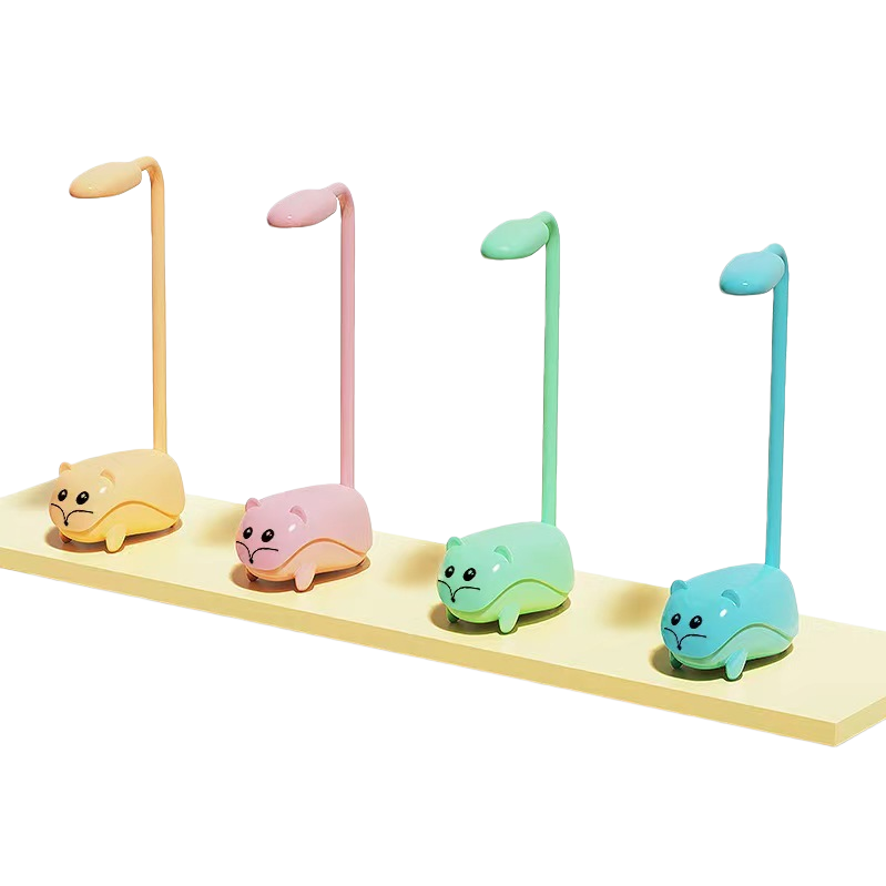 Cool Ceramic handmade original colorful small animal melting wax table lamp, warm bedroom atmosphere lamp Item Picture